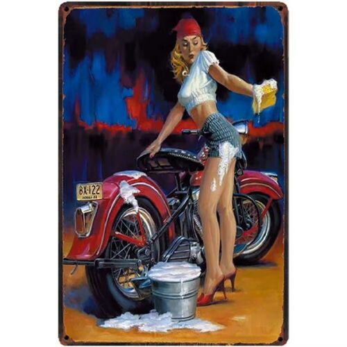 Tuxedo Lapel Pin - Retro Chic Pin-Up Girl Classic Motorcycle