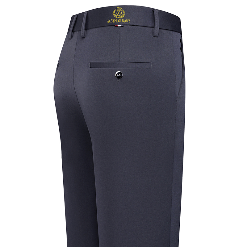 Dress Pant Flat Front - New Arrival Men's Stretch Pants Cool