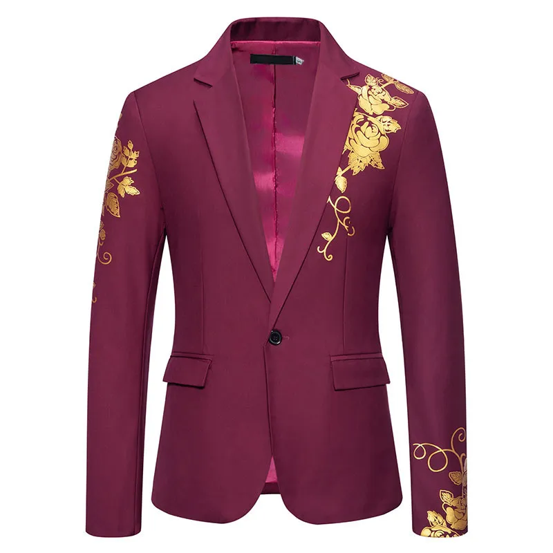 Men Formal Wear Modern - Designer Tailored 2 Pieces Blazer Pants