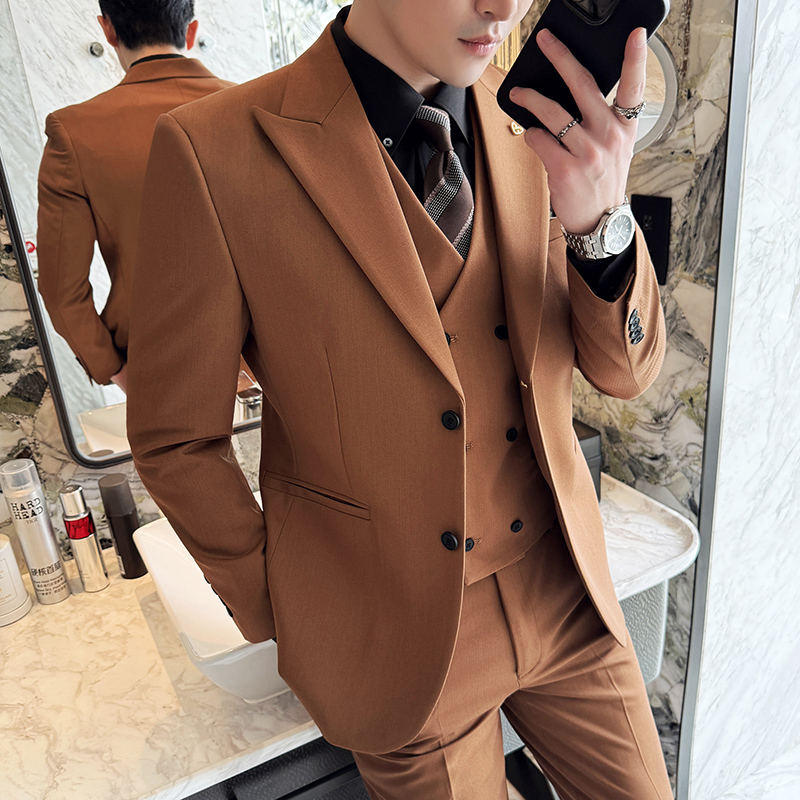 Men's suit three-piece busines - огляд і ціна Men Formal Wear Top