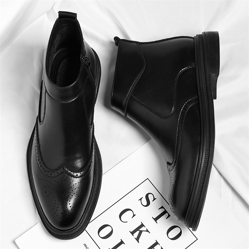 Autumn  Winter Thick Soled Men - огляд і ціна Men Formal Wear Top