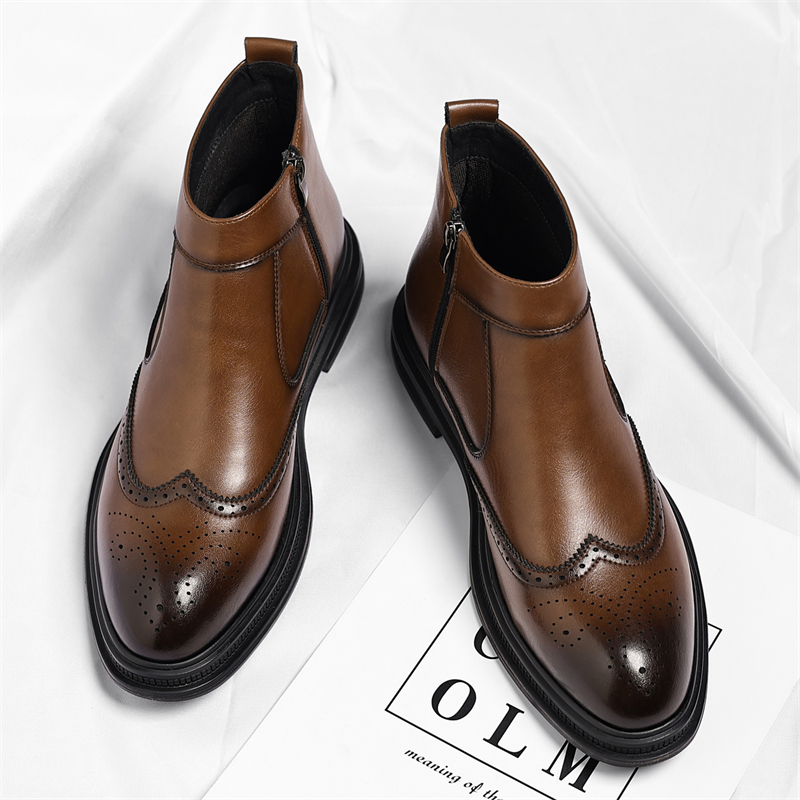 Autumn  Winter Thick Soled Men - огляд і ціна Men Formal Wear Top