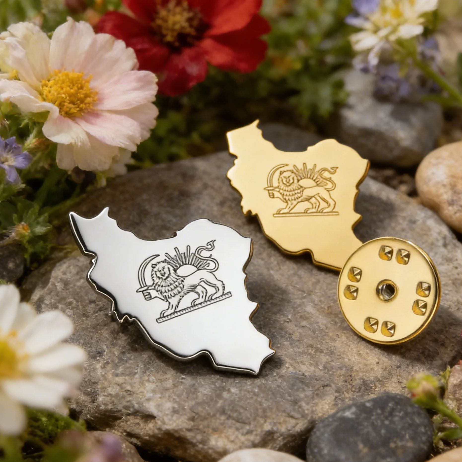 Lucktune Iran Pin Brooch Stain - огляд і ціна Tuxedo Lapel Pin