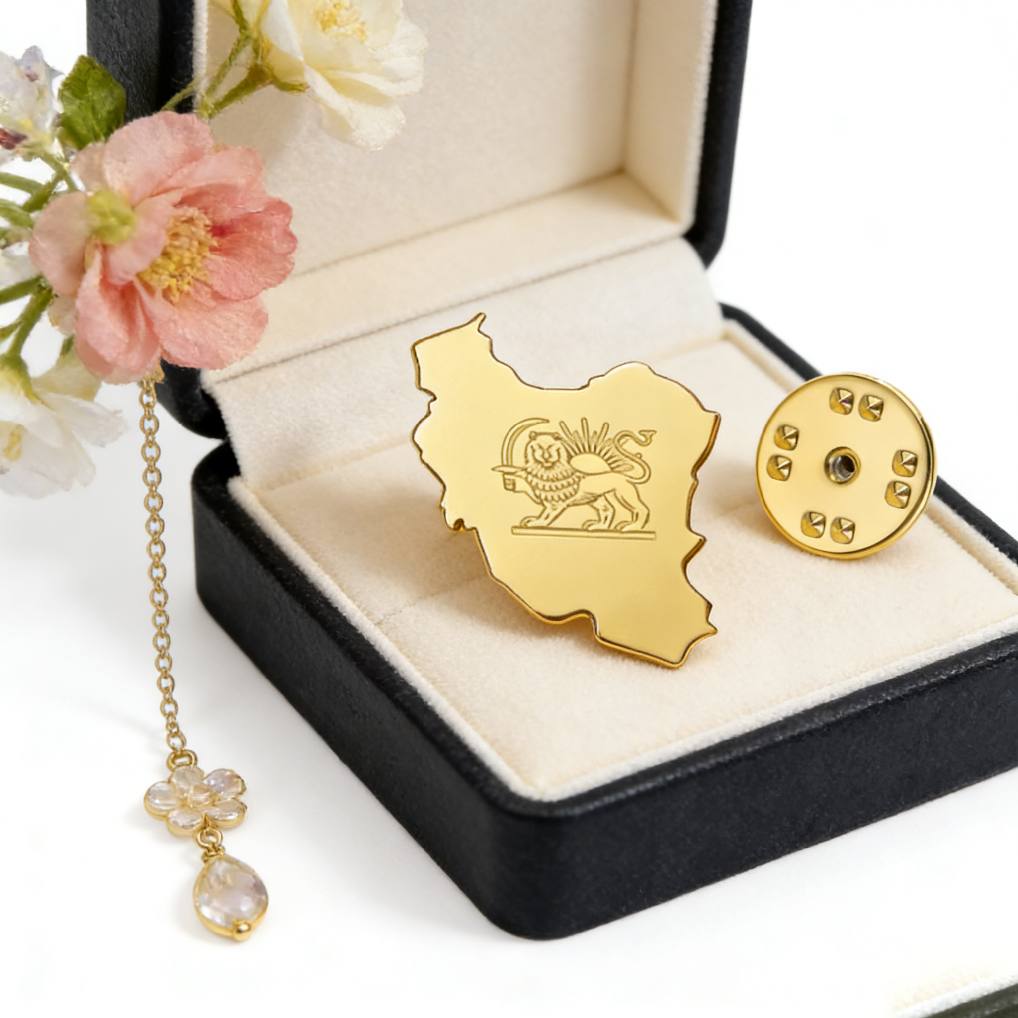 Lucktune Iran Pin Brooch Stain - огляд і ціна Tuxedo Lapel Pin