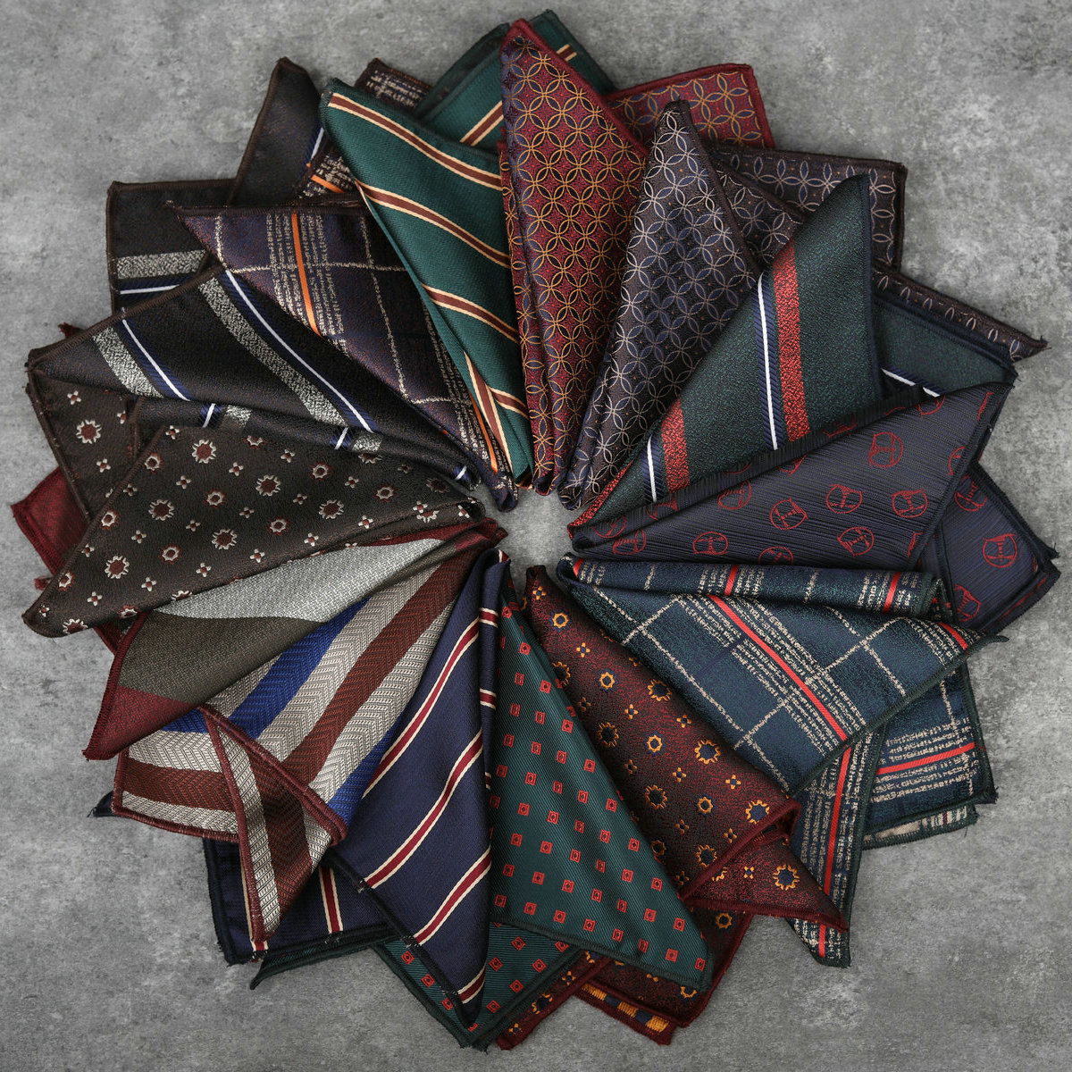 Men's Fashion New Striped Pock - огляд і ціна Men'S Formal Wear Accessories