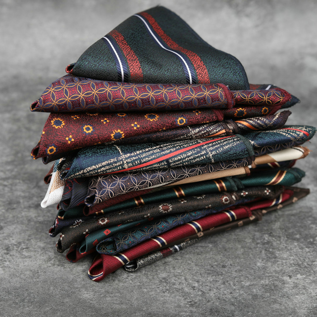 Men's Fashion New Striped Pock - огляд і ціна Men'S Formal Wear Accessories