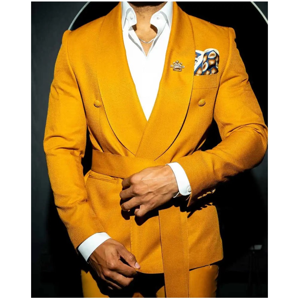 Modern Men Suits With Belt Sha - огляд і ціна Men Formal Wear Modern