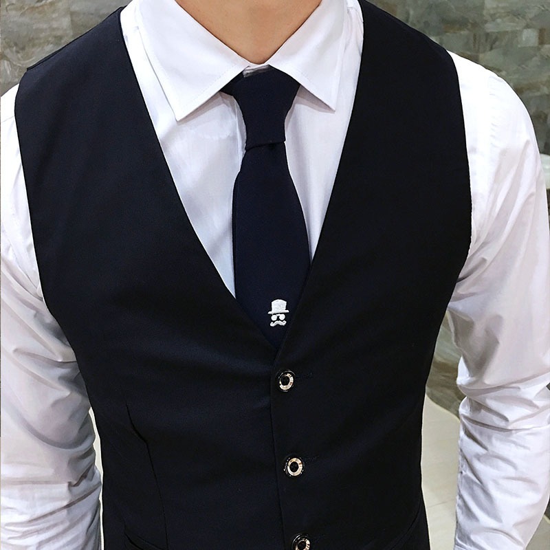 Men British Slim Fit Suit Vest - огляд і ціна Elegant Formal Men'S Wear