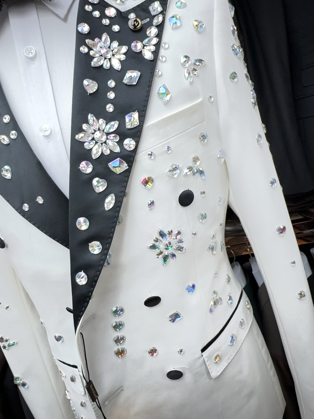 2025 Sparkly In Stock Crystals - огляд і ціна Elegant Formal Men'S Wear