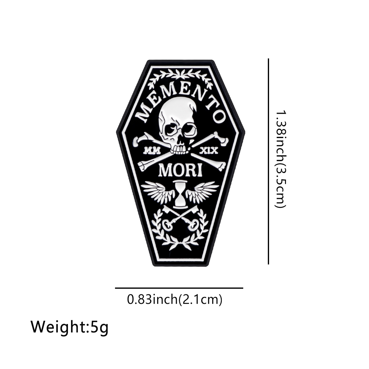 Skeleton Enamel Pins Witch Bro - огляд і ціна Tuxedo Lapel Pin