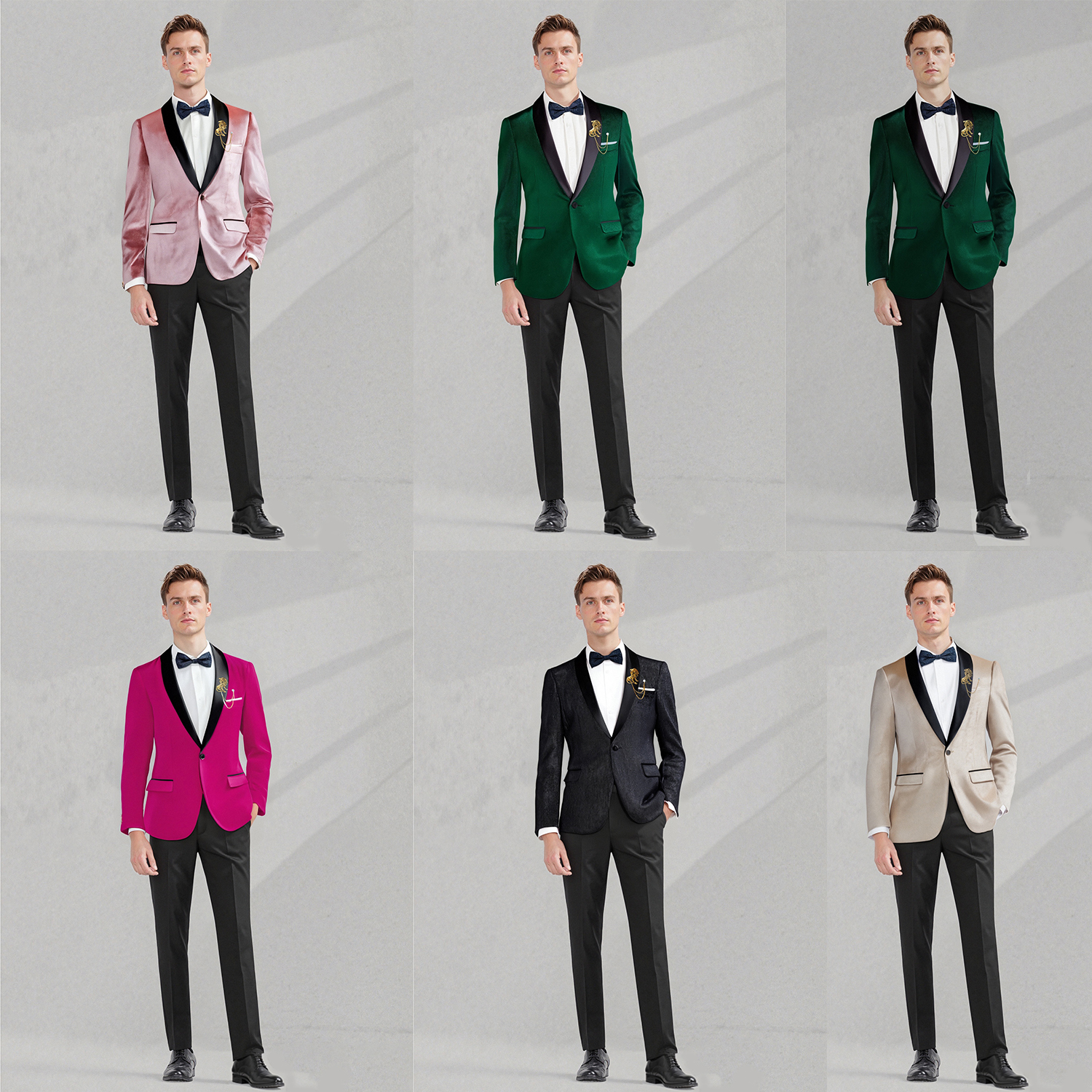 Single Breasted Pattern (Witho - огляд і ціна Men Formal Wear Without Suit