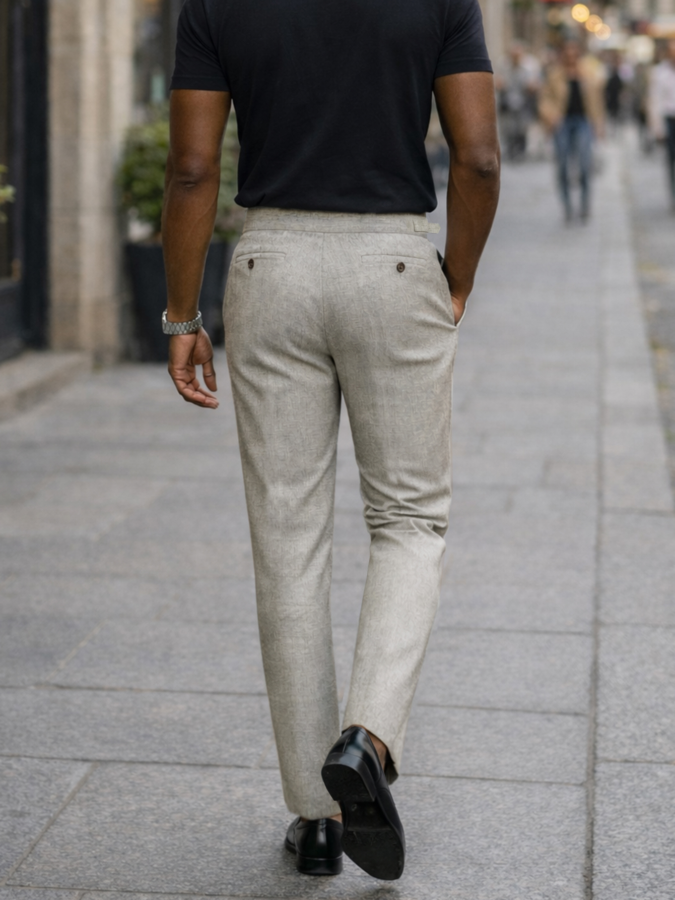 2026 Summer Linen Solid Color  - огляд і ціна Men Formal Wear Without Suit