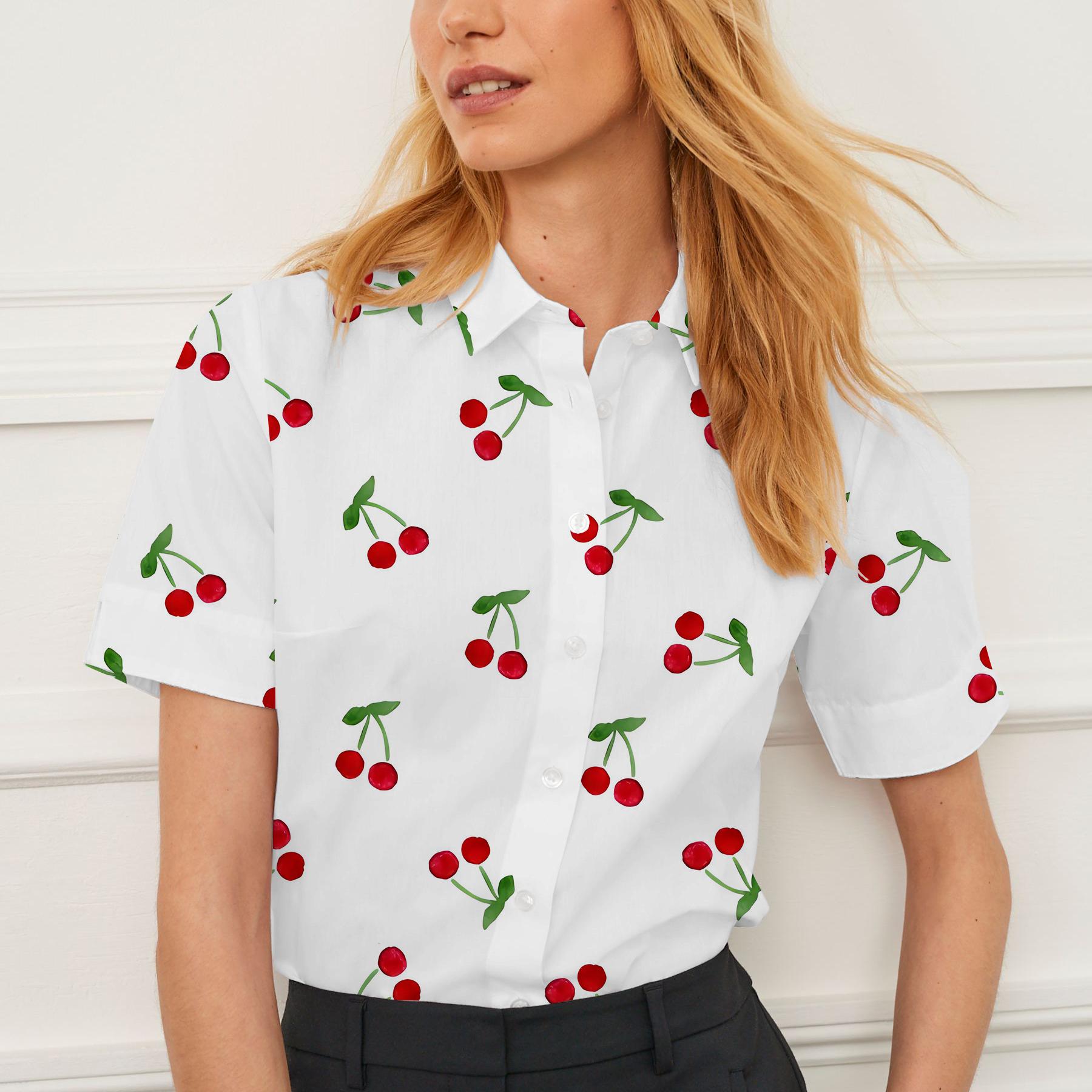 Summer women's 3D Print Shirt  - огляд і ціна Men Formal Wear Design