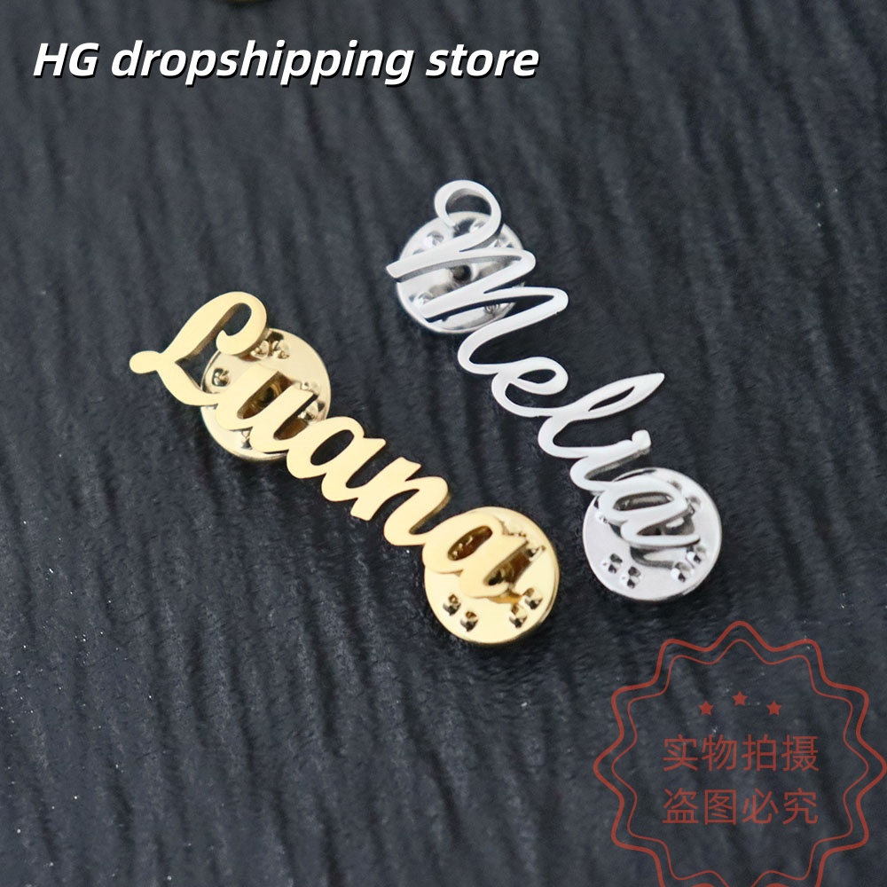Custom Nameplate Brooch Person - огляд і ціна Tuxedo Lapel Pin