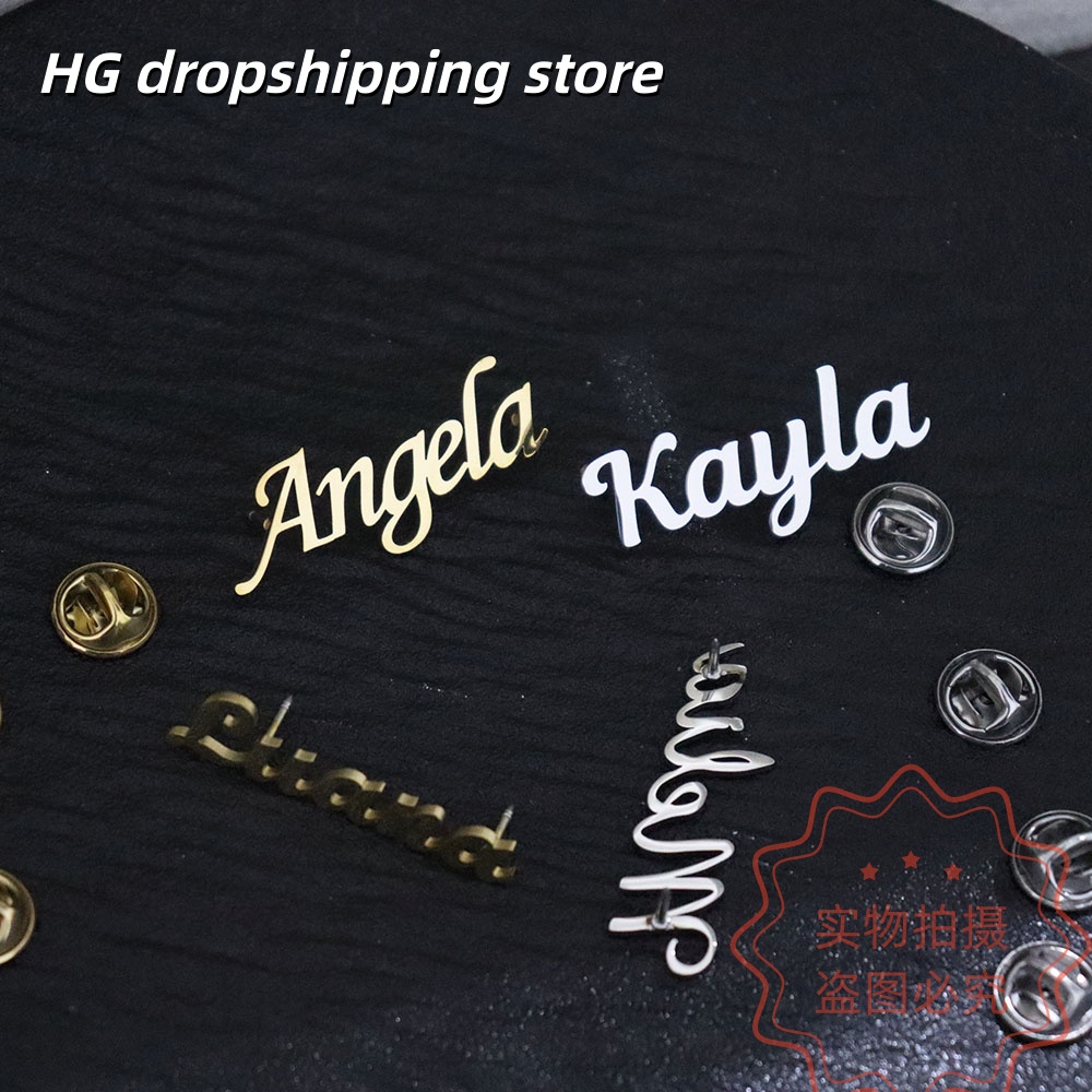 Custom Nameplate Brooch Person - огляд і ціна Tuxedo Lapel Pin
