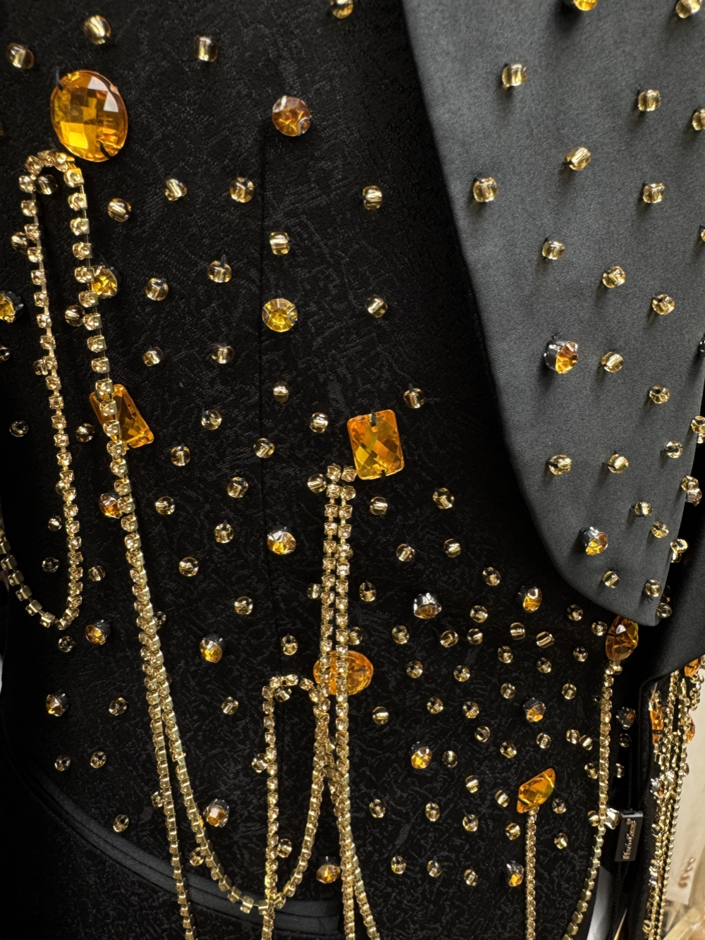 New Golden Beaded Tassel Suit  - огляд і ціна Men'S Formal Wear In Wedding