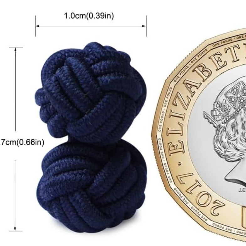 5 Pairs Unisex Fabric Knot Cuf - огляд і ціна Men'S Formal Wear Accessories