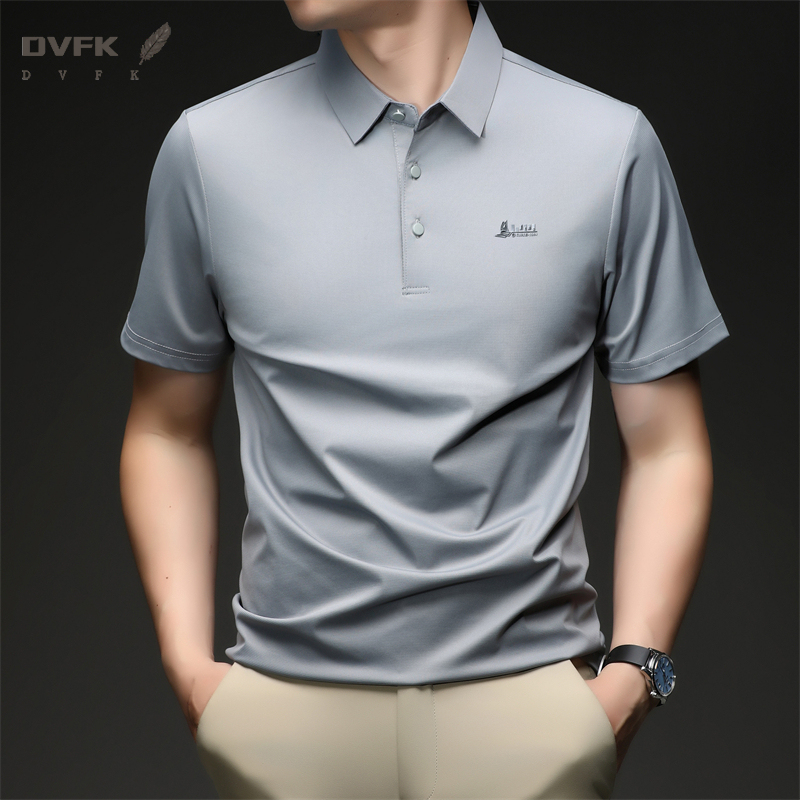 Men's Summer Polo T Shirt Shor - огляд і ціна Men Formal Wear Top