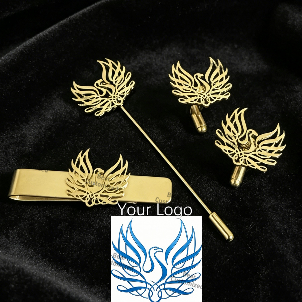 Custom Cufflink Tie Set Bar Pe - огляд і ціна Men'S Formal Wear Accessories