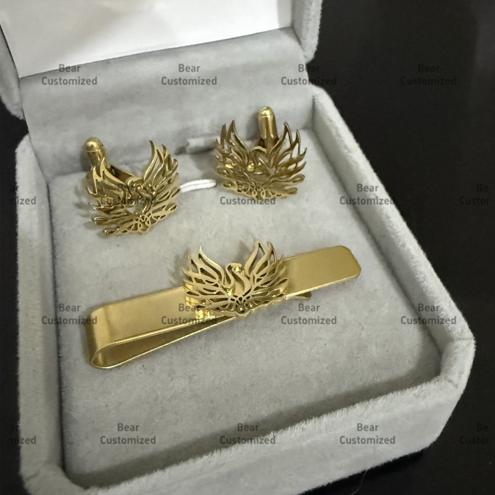 Custom Cufflink Tie Set Bar Pe - огляд і ціна Men'S Formal Wear Accessories