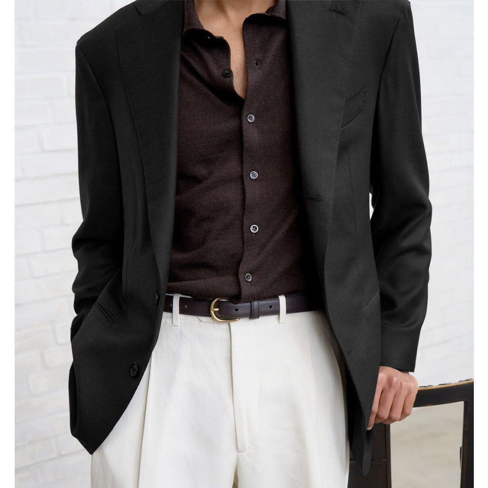 Men Suit Jacket Single Breaste - огляд і ціна Elegant Formal Men'S Wear