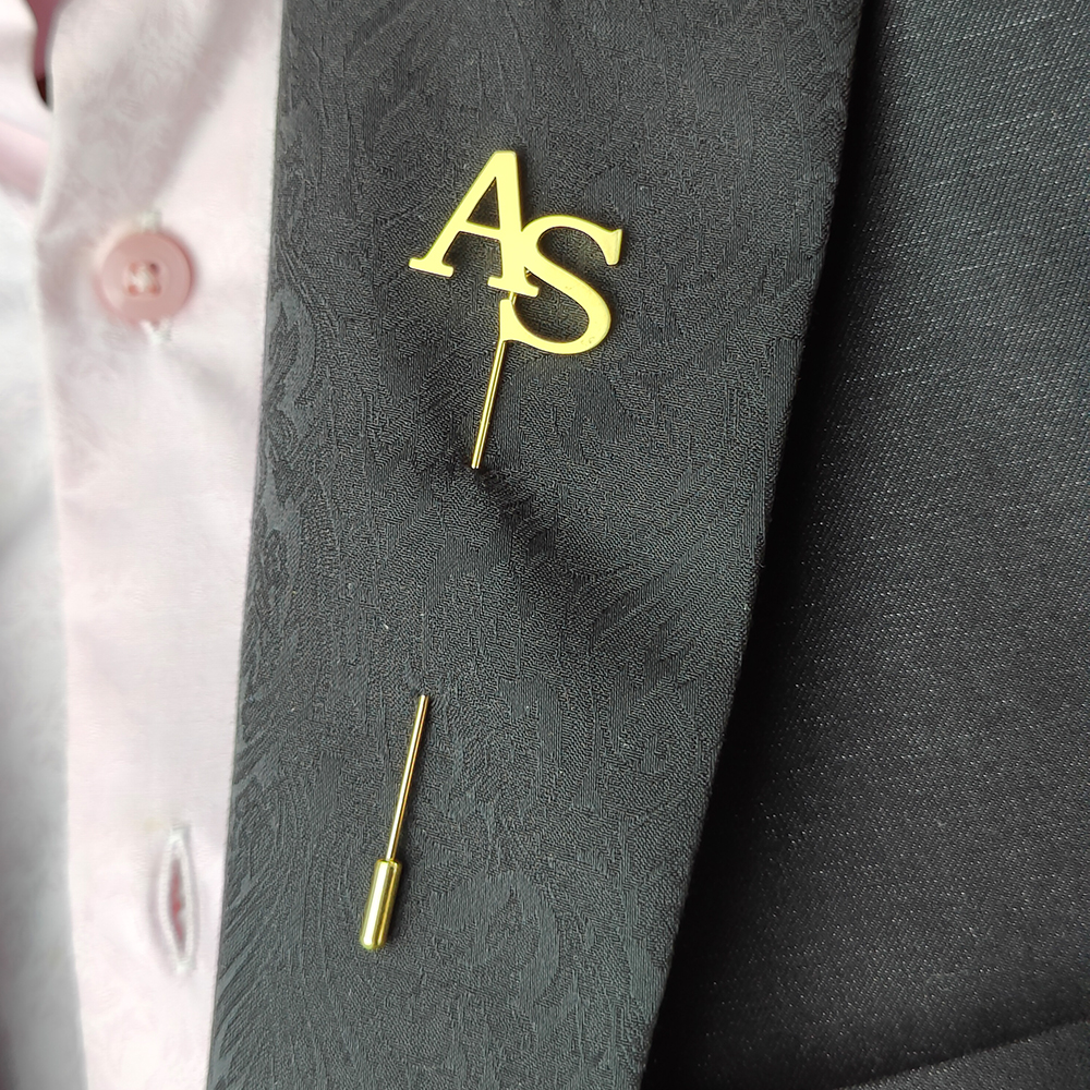 Sherman Custom  Lapel Pins Men - огляд і ціна Tuxedo Lapel Pin