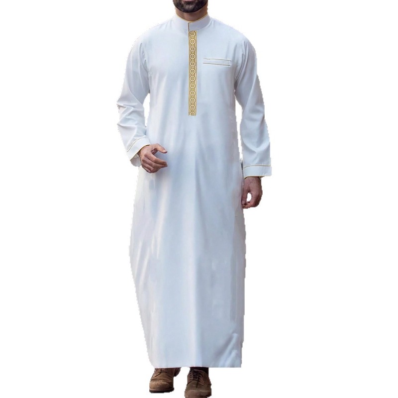 Arabic Mens Thobe Embroidered  - огляд і ціна Men Formal Wear Shop