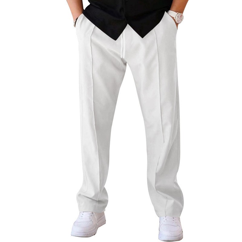 Men Casual LooseStraight Leg D - огляд і ціна Dress Pant Flat Front