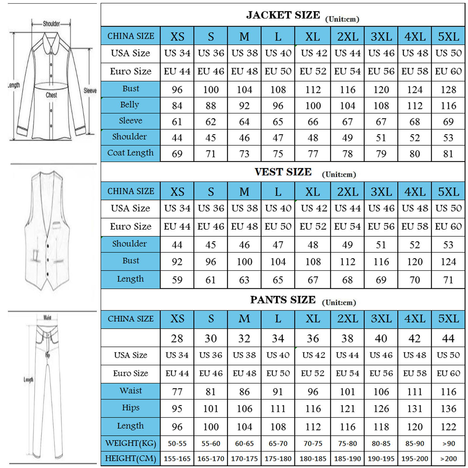 Customized 3 Pieces Suits Men  - огляд і ціна Men'S Formal Wear In Wedding