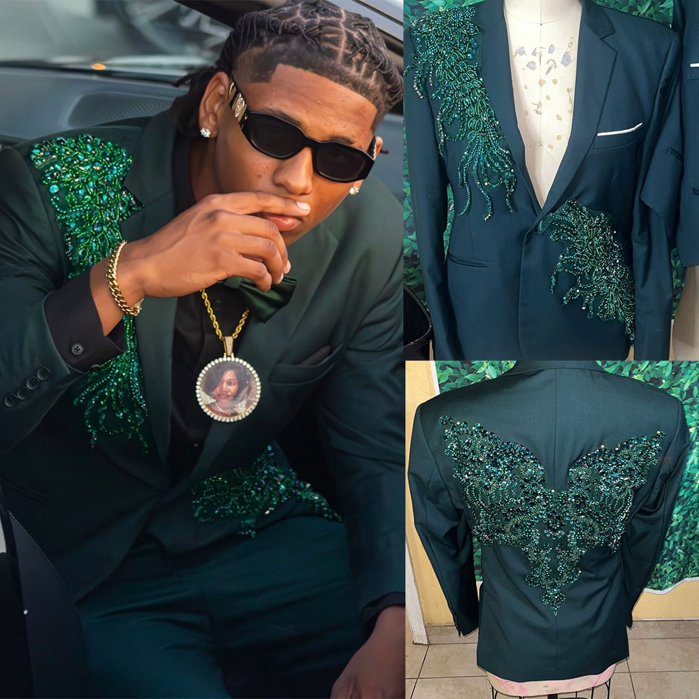 Hand-Stitched Men Suits Groom  - огляд і ціна Men Formal Wear Modern