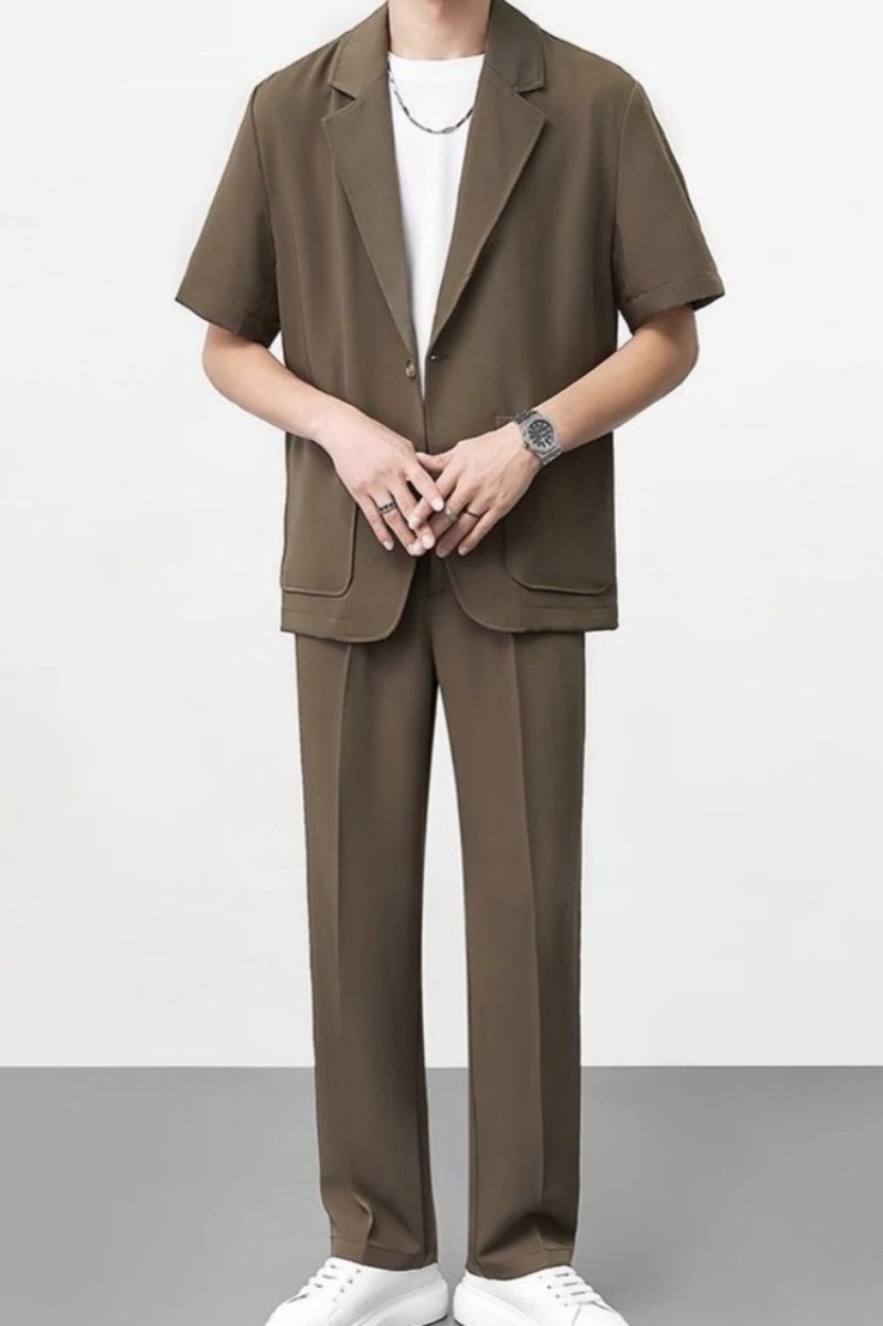​Thin Summer Suit Jacket For M - огляд і ціна Men Formal Wear Shop