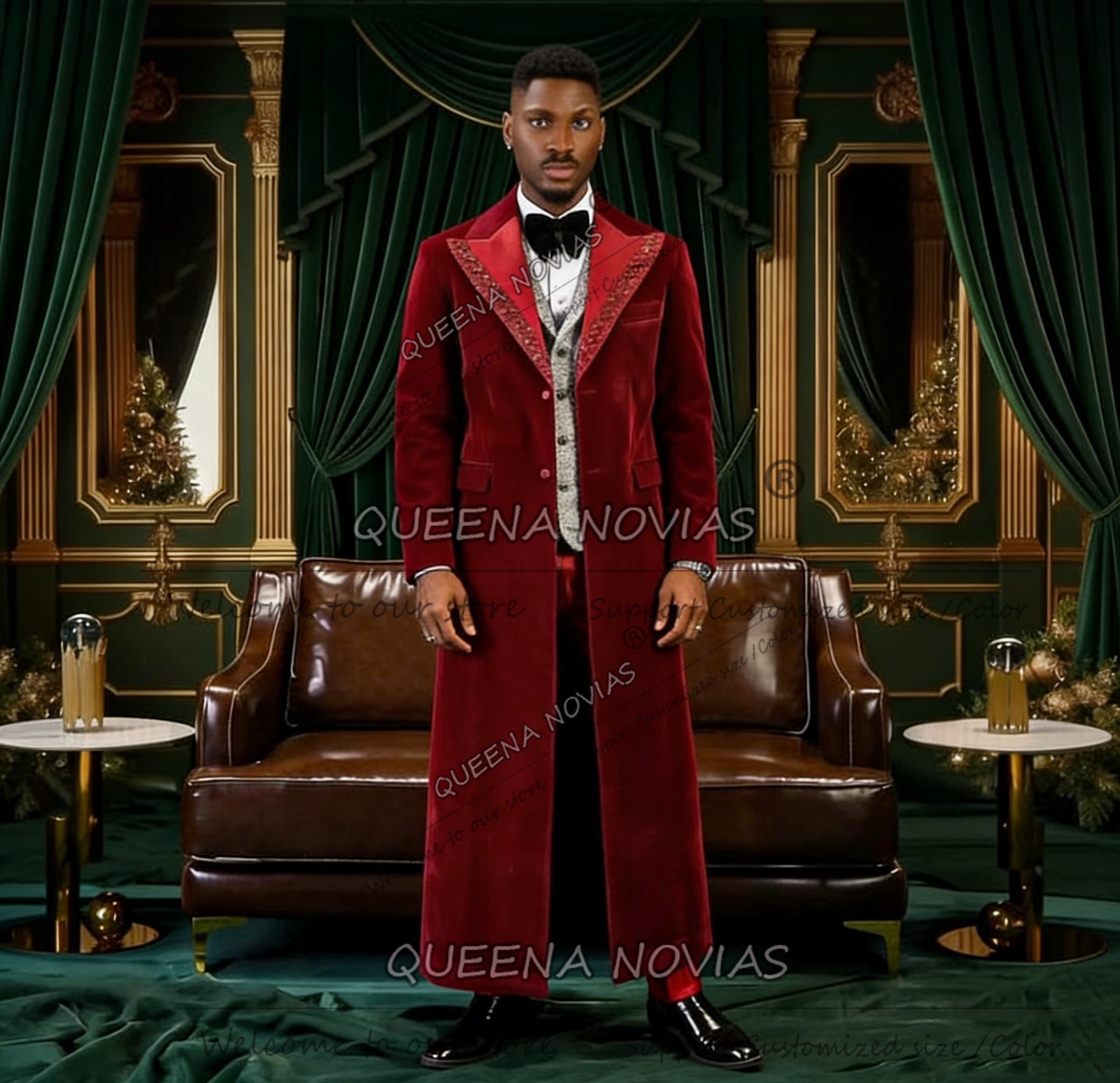 Unique Design Men Suit Long Cu - огляд і ціна Men Formal Wear Design