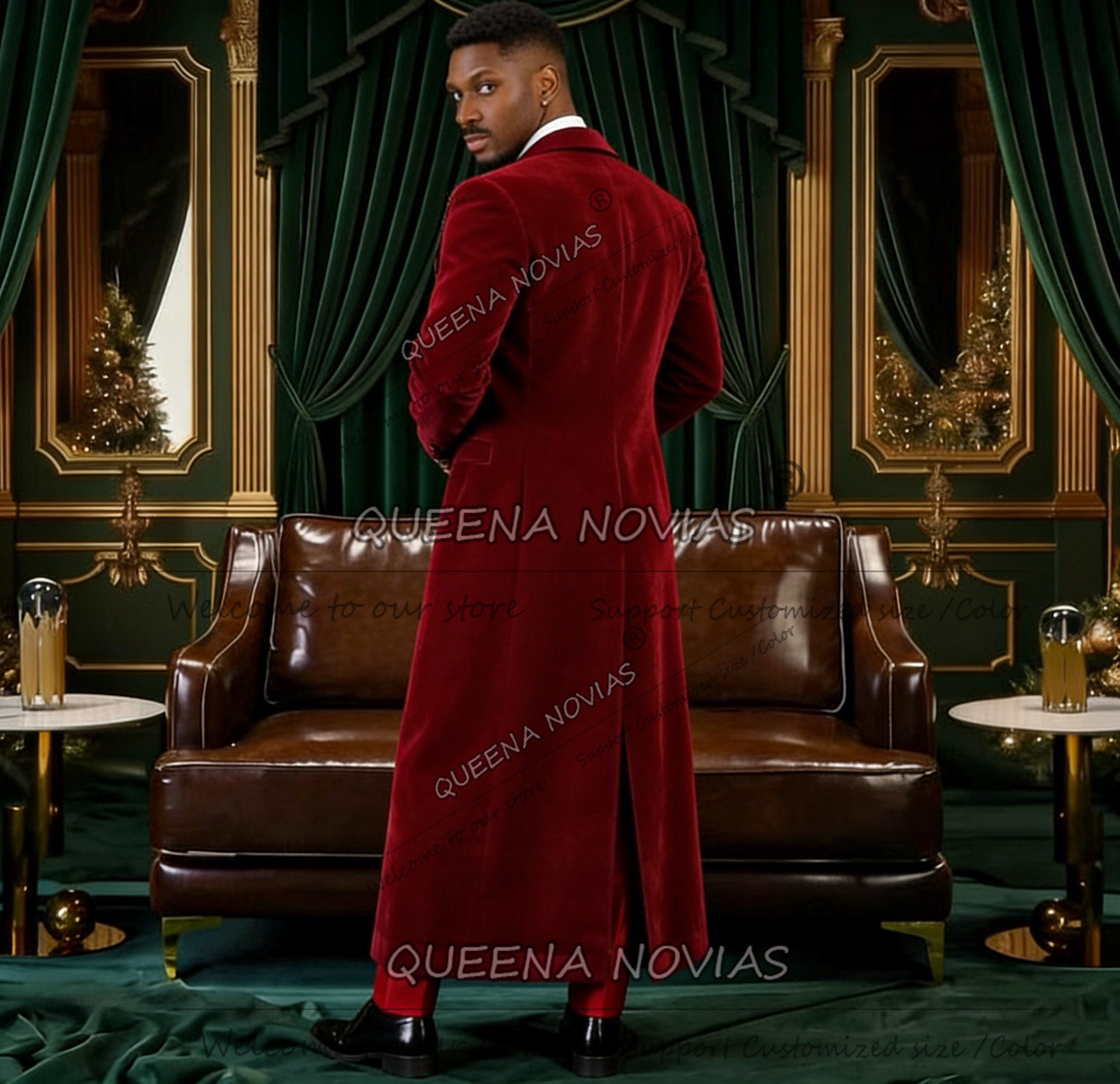 Unique Design Men Suit Long Cu - огляд і ціна Men Formal Wear Design