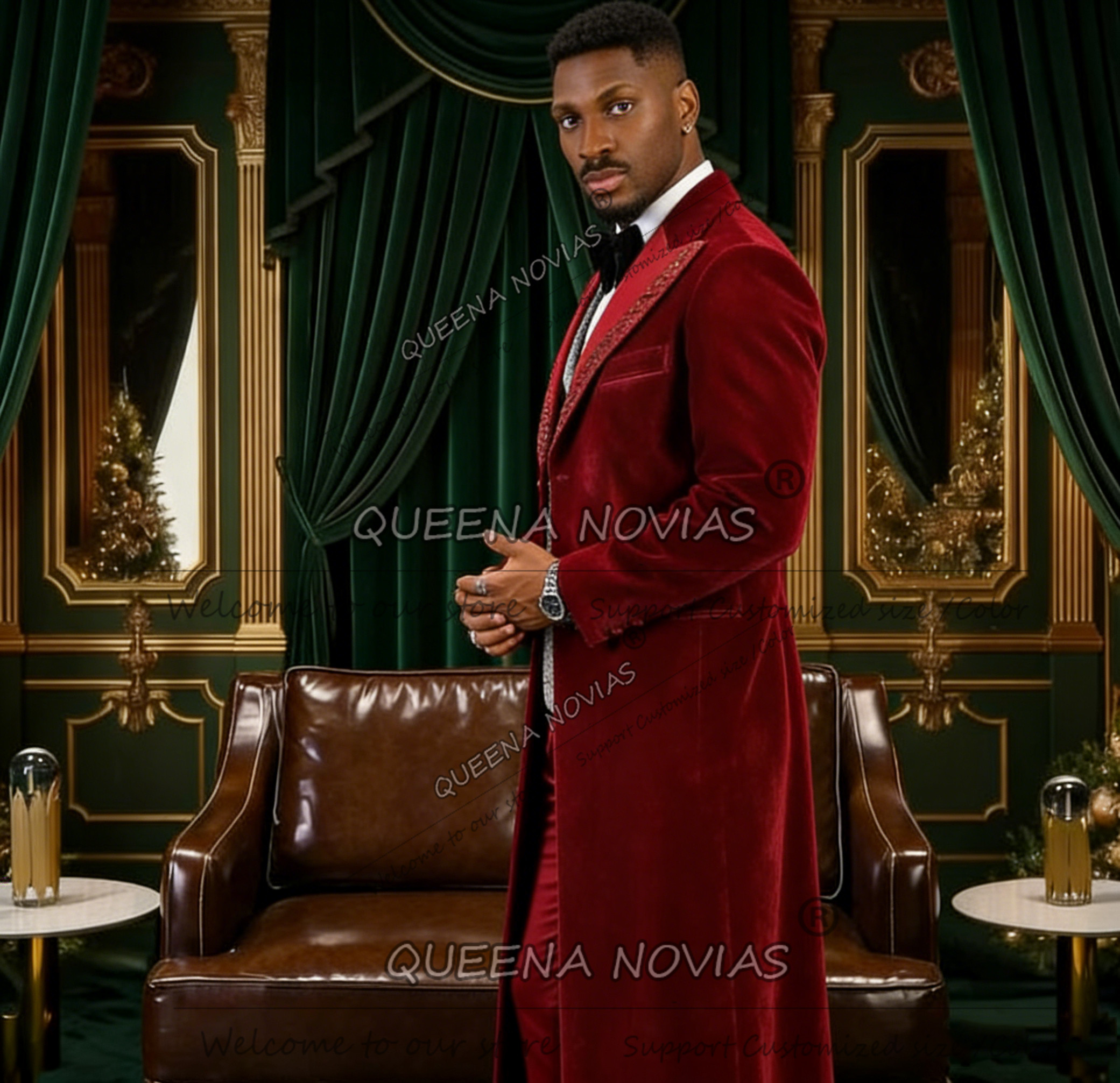 Unique Design Men Suit Long Cu - огляд і ціна Men Formal Wear Design