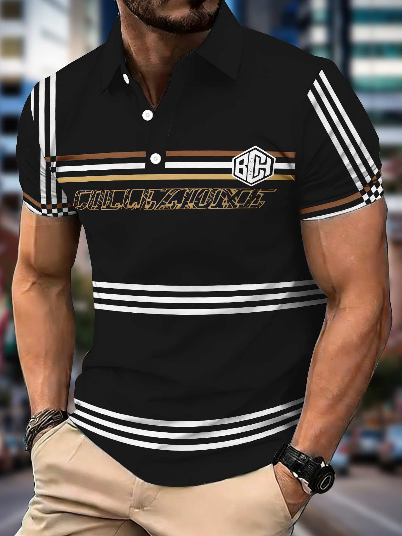 Men's Summer Fashion Casual Sh - огляд і ціна Men Formal Wear Top